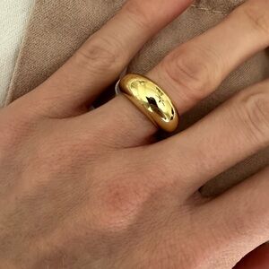 Uncommon James “Lost Ring” Gold Size 5.  NWT